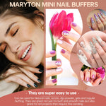 Maryton nail prep buffers for gel and acrylic