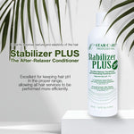STAR CARE post chemical treatment hair stabilizer bottle illustrating the foaming action feature.
