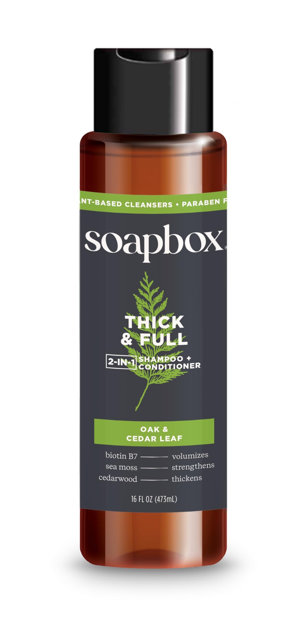 Soapbox Men's hair care collection bottle design
