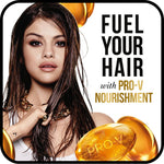 Pantene Sheer Volume with collagen hair care bottle top cap detail