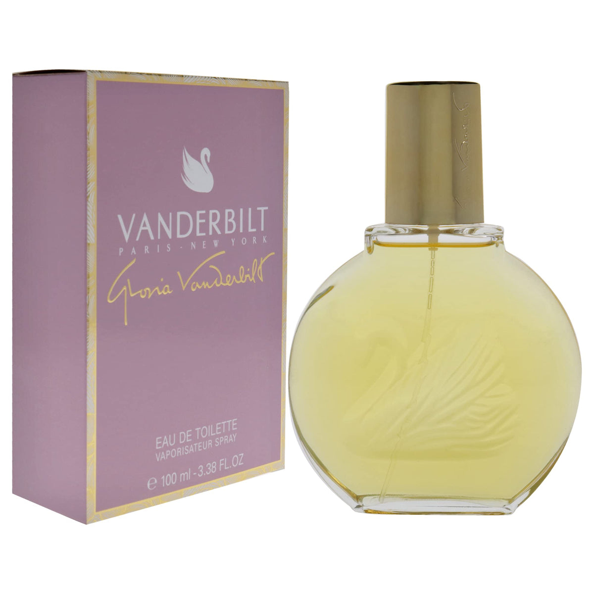 Side profile of Vanderbilt Eau de Toilette spray