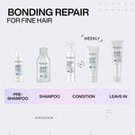 Redken premium hair salon product packaging for anti-breakage hair care routine