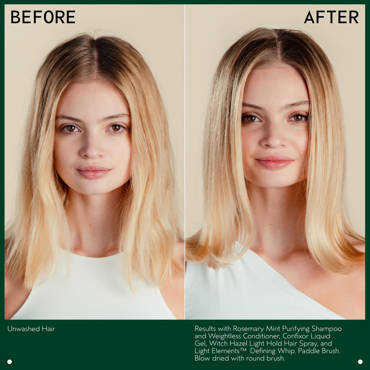 Aveda micellar shampoo back label showing directions and ingredients