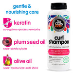 Sweet creme scented ultra hydrating kids shampoo for frizz control