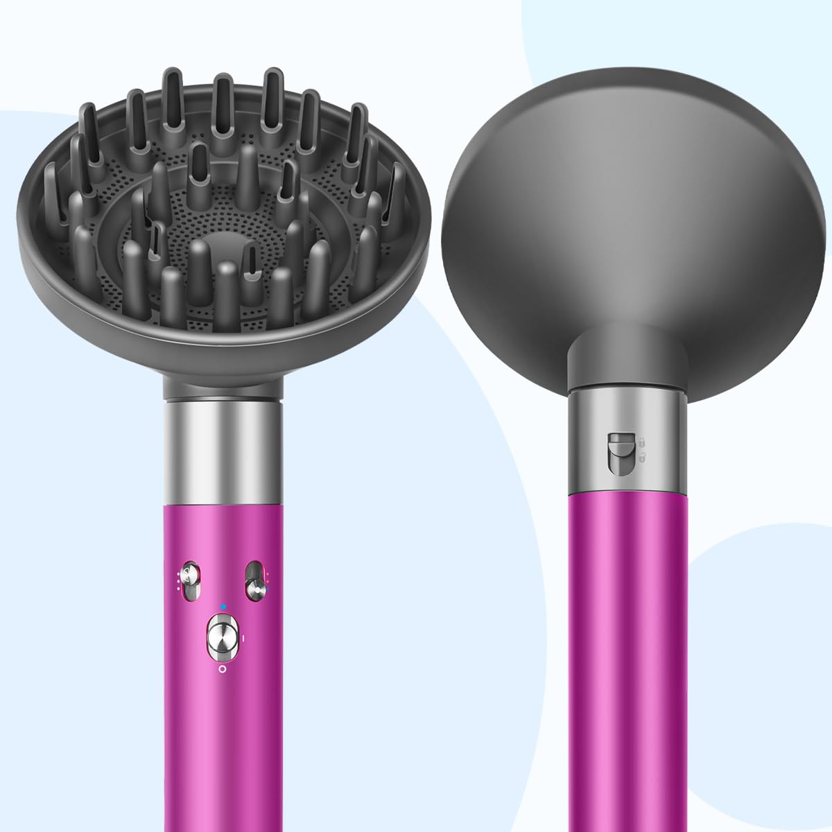 Funteck hair diffuser packaging and product view