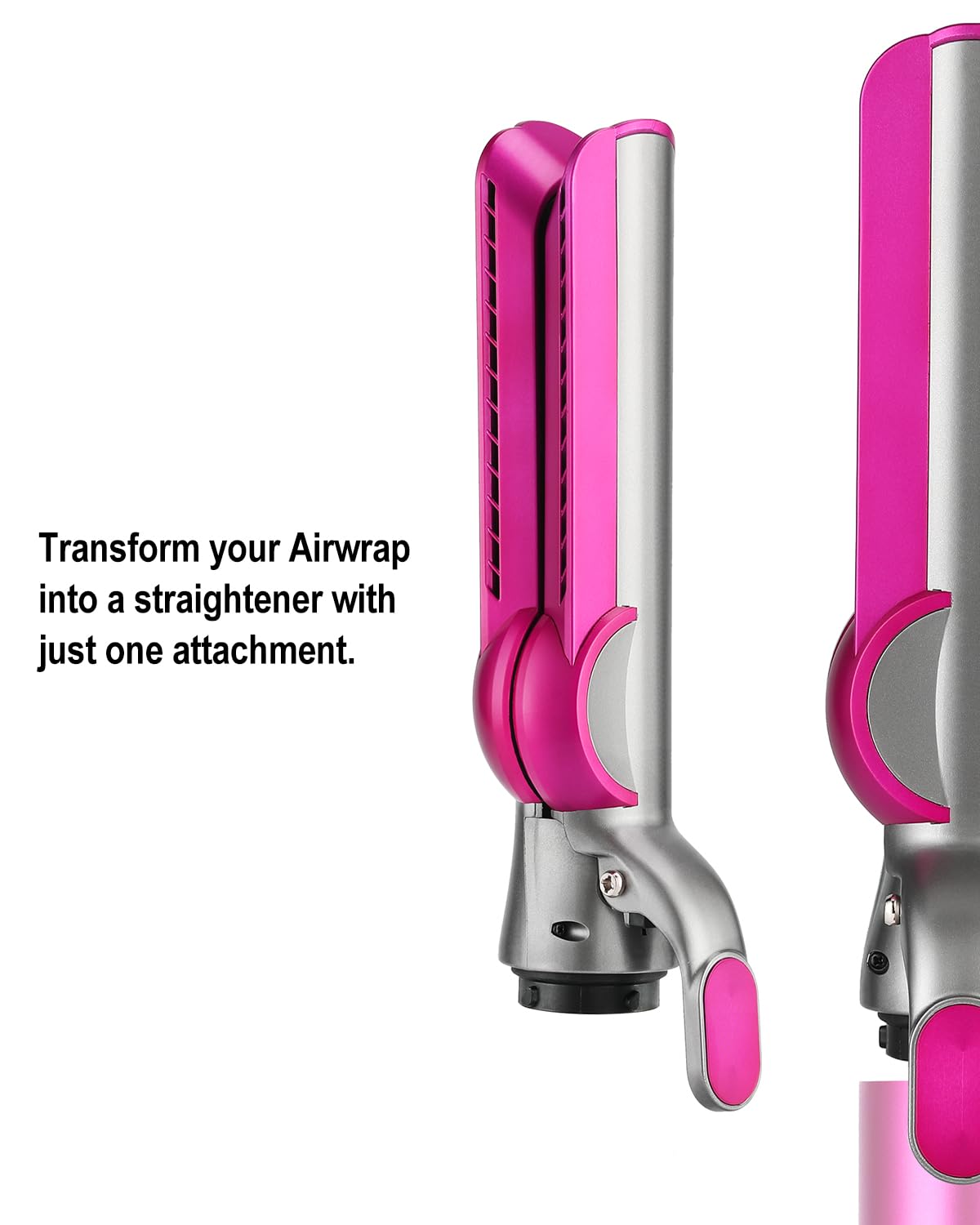 Texovyrax airflow nozzle attachment side profile for Airwrap