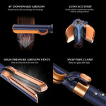 Detail of airflow alignment on Tosage attachment