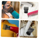 Professional salon hair dryer styling comb attachments