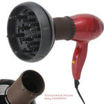 Side view of the professional frizz free fast drying hair tool attachment