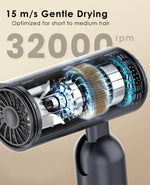 Osou travel hair dryer with magnetic attachment