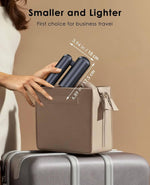 Osou hair dryer showing foldable handle mechanism