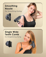 Osou blow dryer demonstrating compact travel size