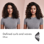 Dyson Supersonic intelligent heat control blow dryer close up