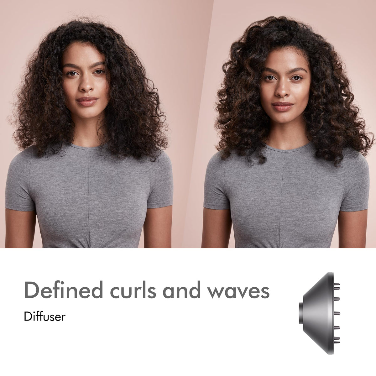 Dyson Supersonic intelligent heat control blow dryer close up