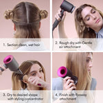 Dyson Supersonic multi speed precision hair styling dryer