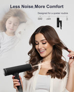 Annlary hair dryer with all included styling accessories