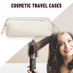 MagiDeal protective cosmetics and hair device organizer showcasing heavy-duty zip puller.