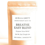 Handcrafted herbal soak bag for spa wellness ritual