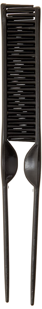CocoBlack Naturals hair comb showing the 3 row tooth structure