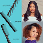 KISS professional styling combs for salon and home use