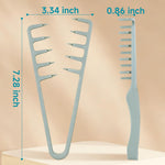 Close up of teeth on Utmiga wide tooth styling comb