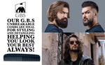 Men using Gents pocket comb for hair and beard