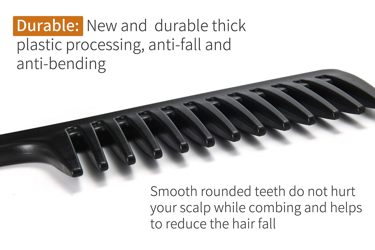 Gaonswoe wide tooth comb for wet hair detangling