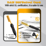 Professional wig styling with Dan Technology electric comb