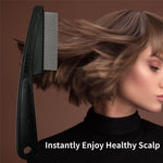 Yumflan stainless steel dandruff comb in original packaging