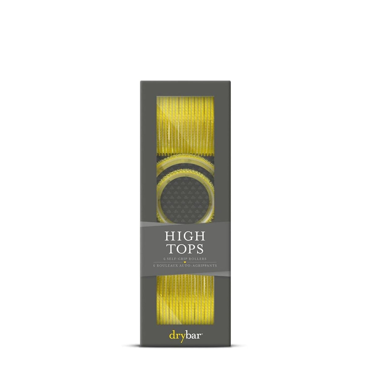 Drybar heatless hair rollers set containing three large and three medium sizes.
