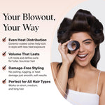 Kitsch volumizing large rollers pack for creating heatless curls overnight
