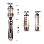 Beautimeter hair dryer brush kit packaging showing all included accessories