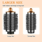 Side profile of the larger hair volumizer accessory compatible with premium multi-stylers.