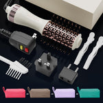 Madremía portable multi functional hair drying brush showing the lightweight base structure