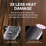 Wavytalk styling concentrator and diffuser nozzles for customized hair drying and definition.