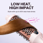 Wavytalk tourmaline ceramic negative ion brush bristles detailed view