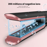 SUPGALIY no heat damage hair styling tool side view demonstrating the modern flat design