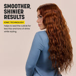 Drybar multi functional styling tool kit packaging showcasing all three hair styling options