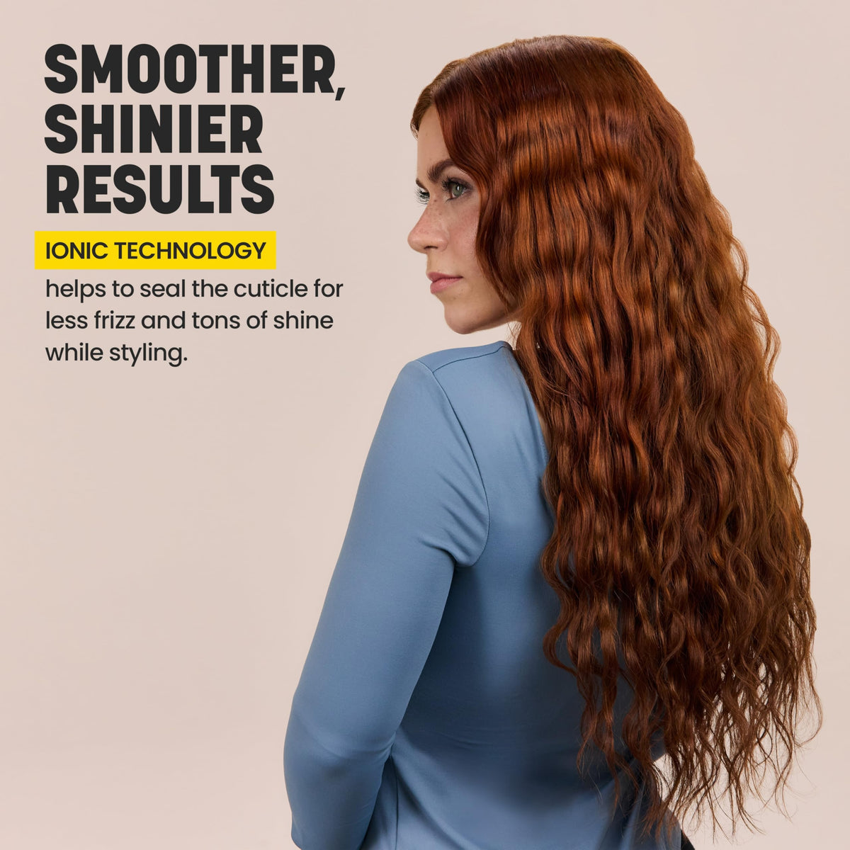 Drybar multi functional styling tool kit packaging showcasing all three hair styling options