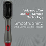 CHI Lava hot smoothing brush ion generator for frizz reduction
