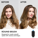 Side view of the lightweight BaBylissPRO StyleSwitch automatic dual voltage travel dryer