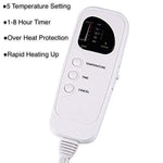 Packaging and included accessories for massage table warmer
