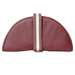 Master Massage semi round bolster texture and PU leather detail