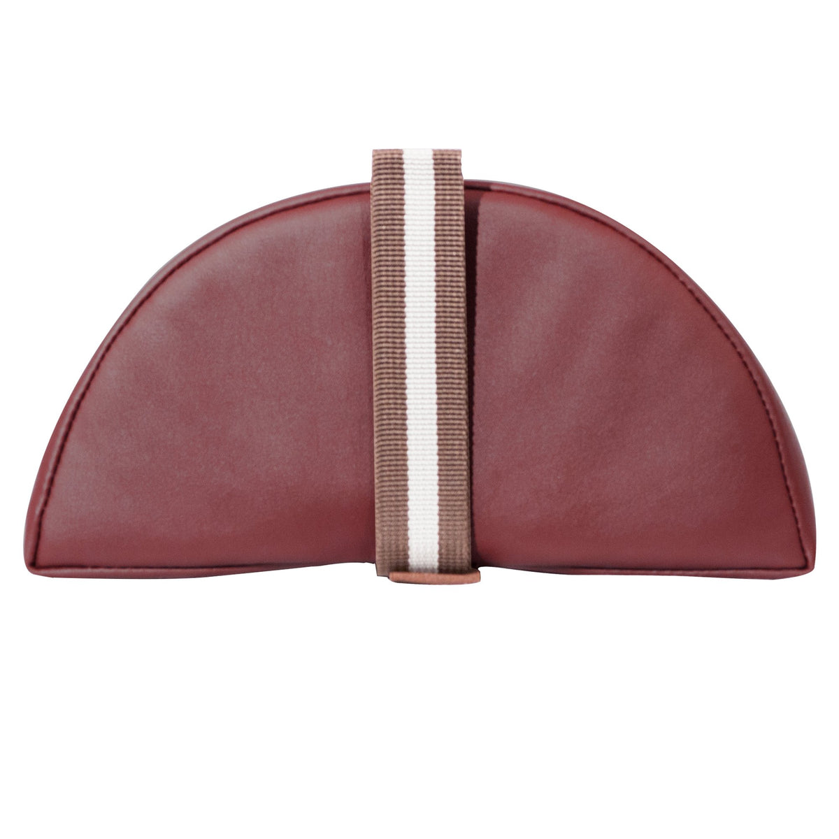 Master Massage semi round bolster texture and PU leather detail