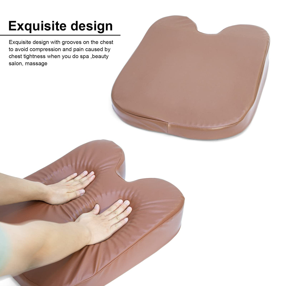 U-shaped chest mat for beauty salons by Elitzia