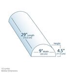 EarthLite half jumbo bolster showing professional design