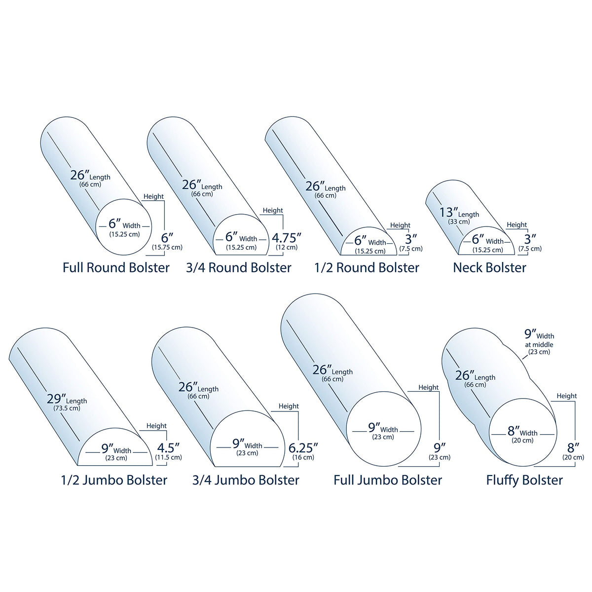 EarthLite half round bolster for therapeutic support