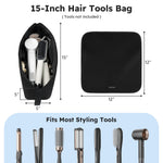 Detachable heat resistant mat for hair tools