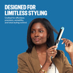 BaBylissPRO professional flat iron and curling iron dual-function