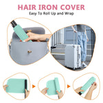 Wroruner silicone mat hanging from hook for storage
